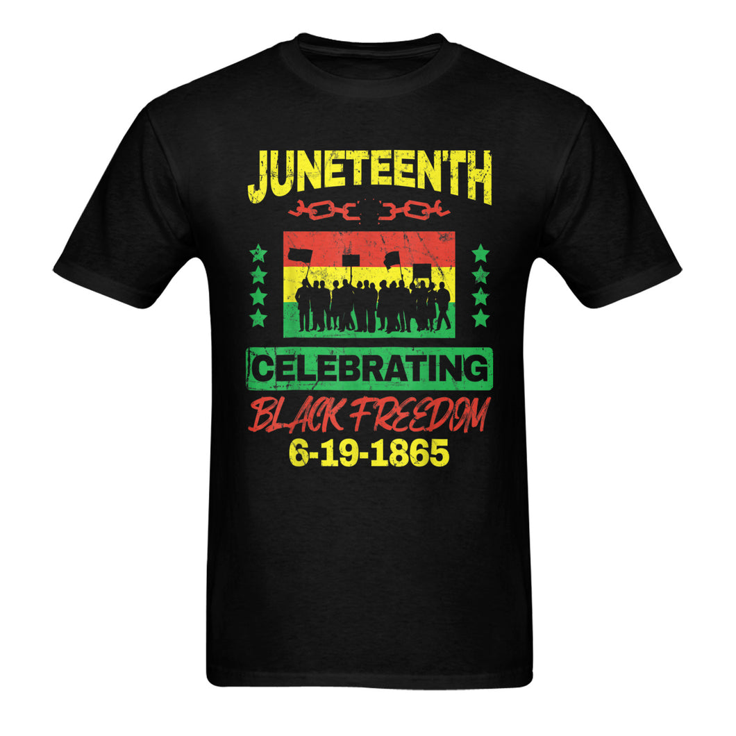 Celebrating Black Freedom Cotton T-Shirt