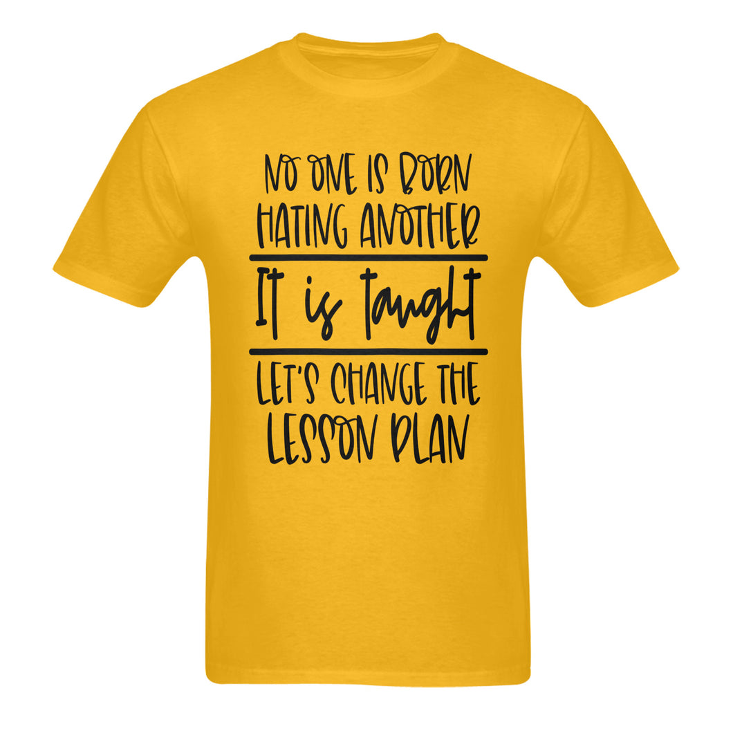Change The Lesson Plan Unisex Cotton T-Shirt