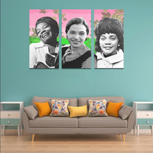 Load image into Gallery viewer, Pretty Pearls - We Celebrate Black Art Canvas, Home Decor