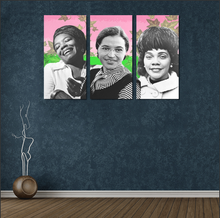 Load image into Gallery viewer, Pretty Pearls - We Celebrate Black Art Canvas, Home Decor