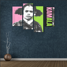 Load image into Gallery viewer, Kid Kamala - We Celebrate Black Art Canvas, Home Decor