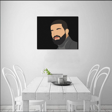 Load image into Gallery viewer, Champaign Pop 2- We Celebrate Black Art Canvas, Home Decor