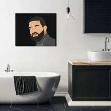 Load image into Gallery viewer, Champaign Pop 2- We Celebrate Black Art Canvas, Home Decor