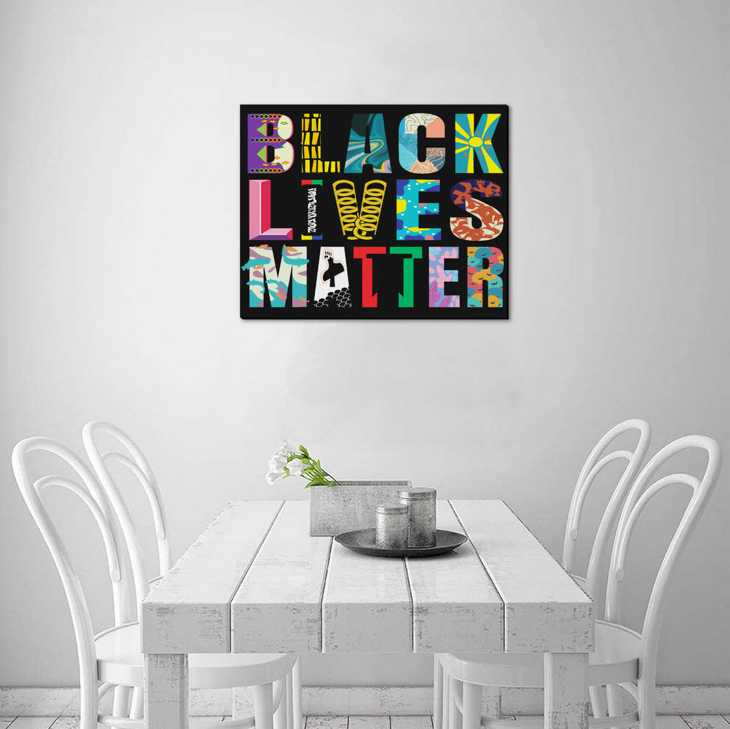 Black Lives Still matter - We Celebrate Black Art Canvas, Home Decor