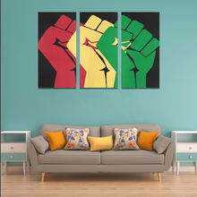 Load image into Gallery viewer, Black Power - We Celebrate Black Art Canvas, Home Decor
