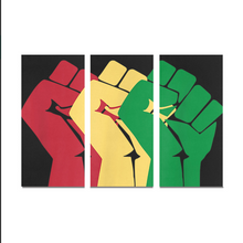 Load image into Gallery viewer, Black Power - We Celebrate Black Art Canvas, Home Decor