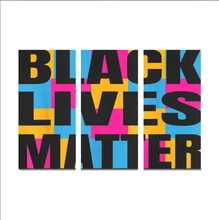 Load image into Gallery viewer, Black Lives Matter - We Celebrate Black Art Canvas, Home Decor