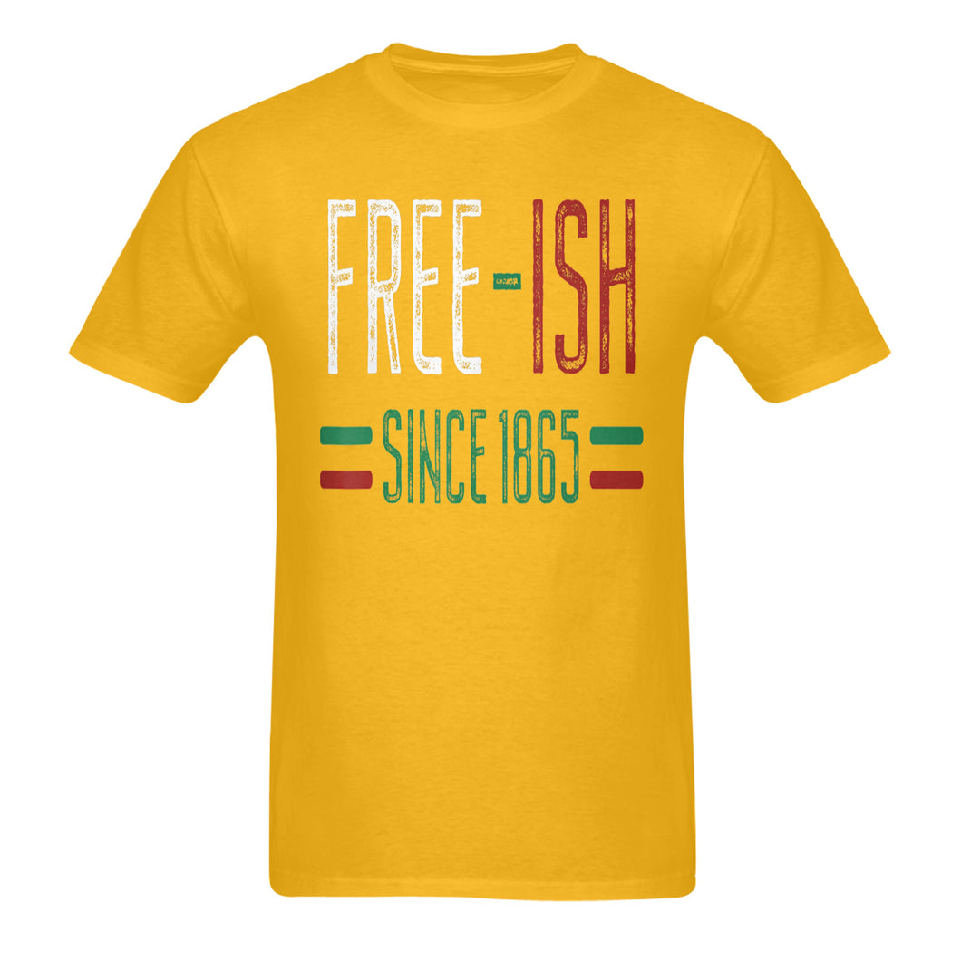Free-ish Yellow Cotton T-Shirt