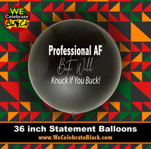 Load image into Gallery viewer, Black & Educated 36 inch Balloon Set