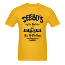 Load image into Gallery viewer, Deebos-Bike-Rentals Unisex Cotton T-Shirt (Yellow)
