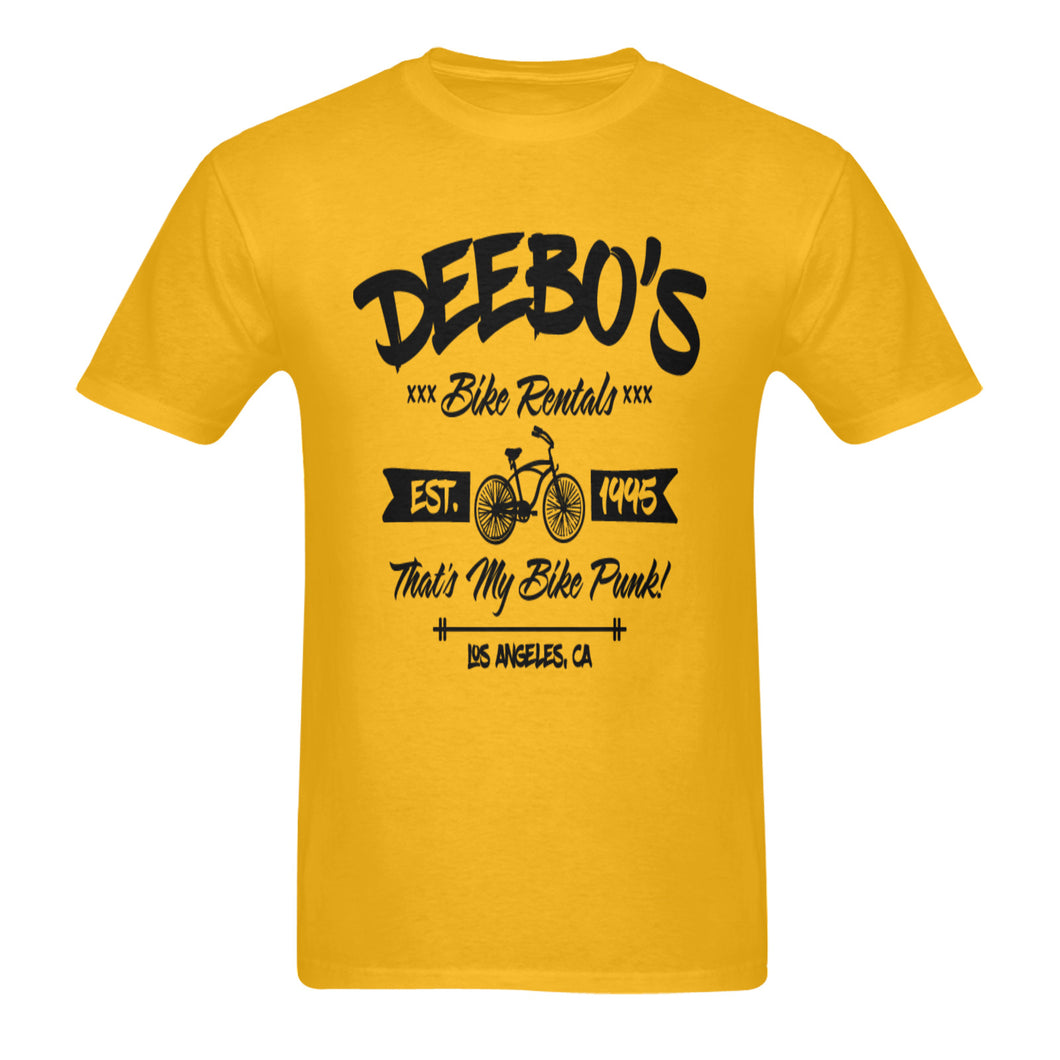 Deebos-Bike-Rentals Unisex Cotton T-Shirt (Yellow)