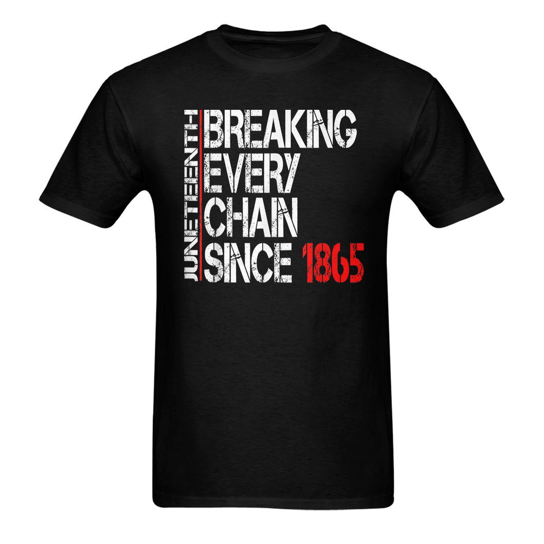 Breaking Every Chain Unisex Cotton T-Shirt