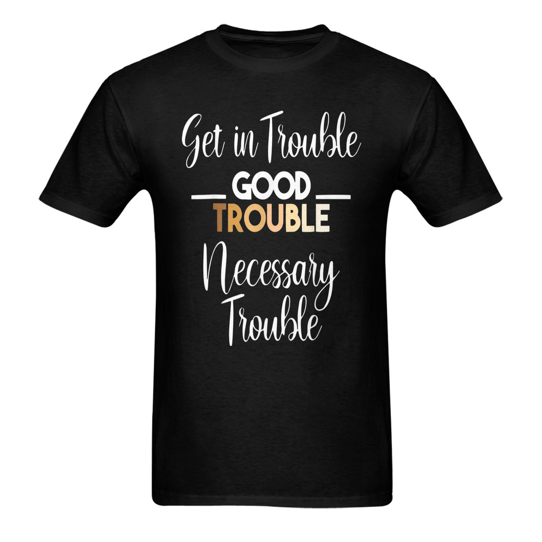 Good Trouble Unisex Cotton T-Shirt