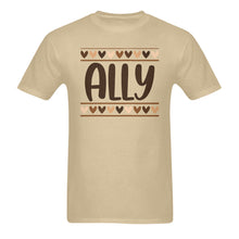 Load image into Gallery viewer, Ally Unisex Cotton T-Shirt (Tan)
