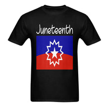 Load image into Gallery viewer, Juneteenth Flag Cotton T-Shirt
