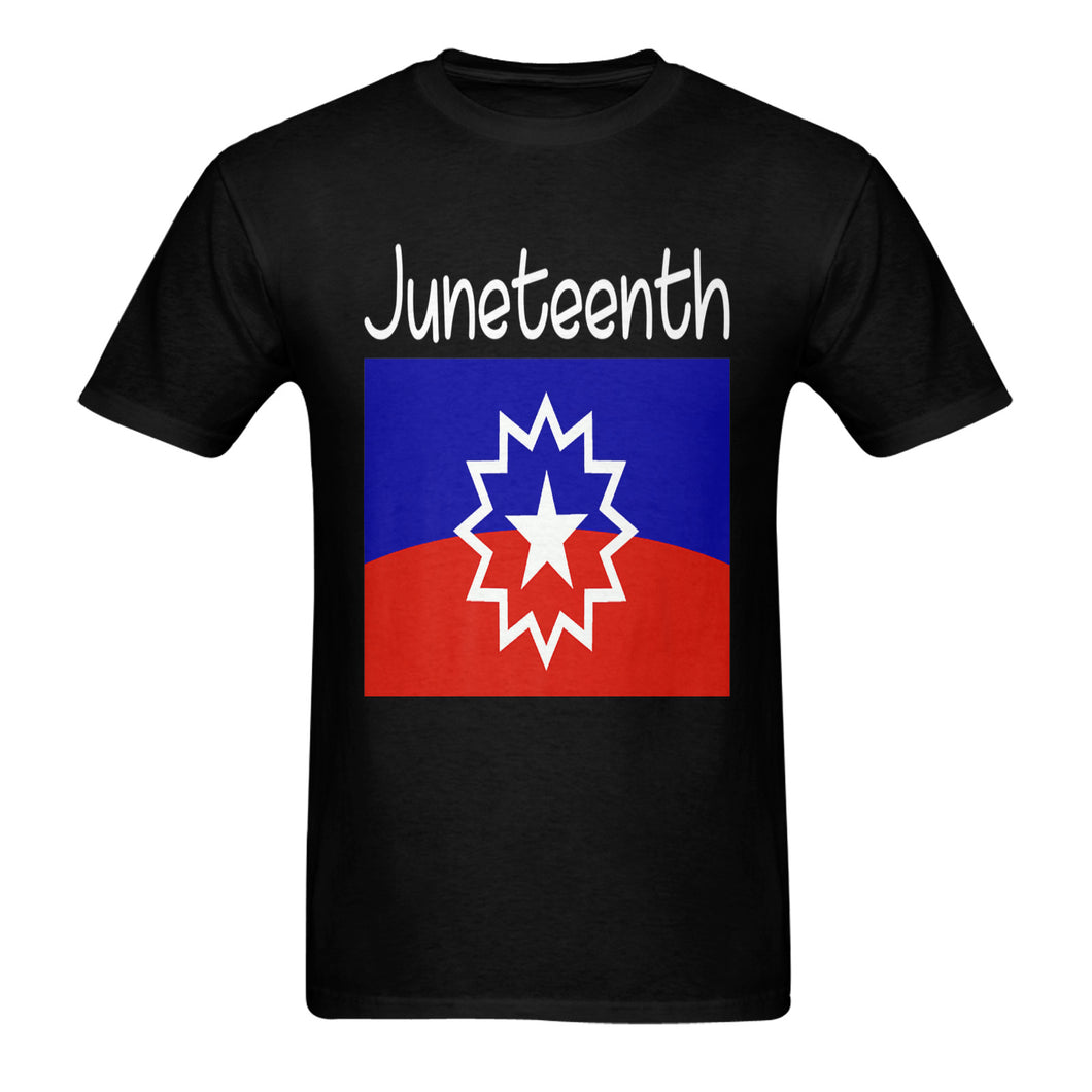 Juneteenth Flag Cotton T-Shirt