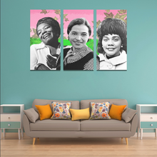 Load image into Gallery viewer, Pretty Pearls - We Celebrate Black Art Canvas, Home Decor
