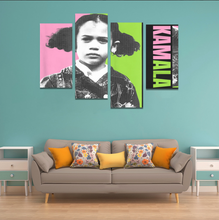 Load image into Gallery viewer, Kid Kamala - We Celebrate Black Art Canvas, Home Decor
