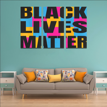 Load image into Gallery viewer, Black Lives Matter - We Celebrate Black Art Canvas, Home Decor
