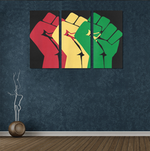 Load image into Gallery viewer, Black Power - We Celebrate Black Art Canvas, Home Decor

