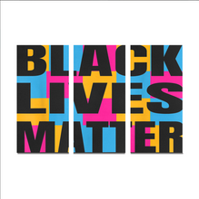 Load image into Gallery viewer, Black Lives Matter - We Celebrate Black Art Canvas, Home Decor
